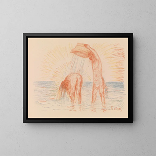 James Ensor - The Baptism of Christ.webp