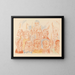De Heilige Geest verlicht de apostelen - James Ensor — ingelijst kunstwerk aan de muur