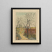 Sentier pédestre à Groenendaal - James Ensor — ingelijst kunstwerk aan de muur