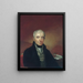 Christophe Colles - James Frothingham — ingelijst kunstwerk aan de muur