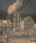 Brand in Philadelphia - James Fuller Queen — weergave van het kunstwerk