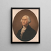 George Washington - James Fuller Queen — ingelijst kunstwerk aan de muur