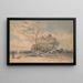 in de buurt van Timber Creek, New Jersey kust - James Fuller Queen — ingelijst kunstwerk aan de muur