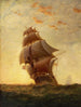 Schepen op zee - James Gale Tyler — weergave van het kunstwerk