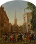 L'investiture de George Washington - James H. Cafferty — weergave van het kunstwerk