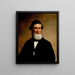 Portret - James Henry Beard — ingelijst kunstwerk aan de muur
