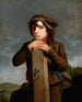 De jonge reiziger - James Henry Beard — weergave van het kunstwerk