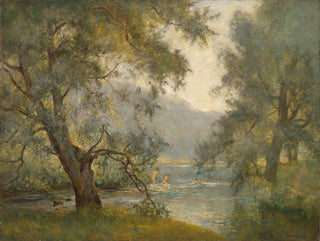 James Herbert Snell - The willow pool.webp