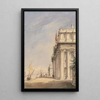 James Holland - The Facade of the Royal Naval College Greenwich.webp