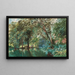 van de bomen boven de rivier Frome in Stapleton - James Jackson Curnock — ingelijst kunstwerk aan de muur