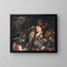 Contemplatie - James Jebusa Shannon — ingelijst kunstwerk aan de muur