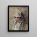 Studie voor de Maagd met Kind - James Jebusa Shannon — ingelijst kunstwerk aan de muur