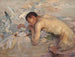 De Triton en het Meisje - James Jebusa Shannon — weergave van het kunstwerk