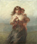 Moeder en kind - James John Hill — weergave van het kunstwerk