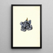 Vaccinium corymbosum Stanley - James Marion Shull — ingelijst kunstwerk aan de muur