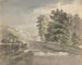 Een landweg - James Miller — weergave van het kunstwerk