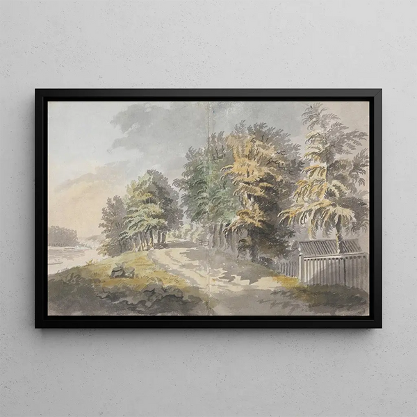 James Miller - Miller Lane Trees by River.webp