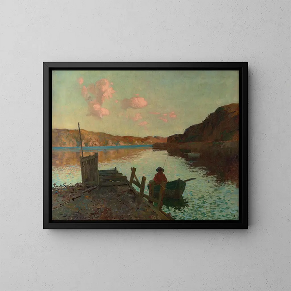 Baai van Evans - James Nairn — ingelijst kunstwerk aan de muur