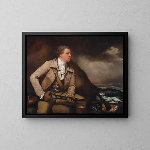 Sir William Elford Bart - James Northcote — ingelijst kunstwerk aan de muur