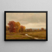 Landschapschilderij Herfst - James Renwick Brevoort — ingelijst kunstwerk aan de muur