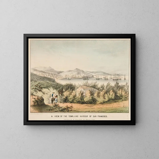 James S Baillie - A View of the Town and Harbour of San Francisco.webp