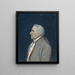 Dr John Bard - James Sharples — ingelijst kunstwerk aan de muur