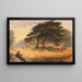 van de Geliefden in Richmond Park - James Smetham — ingelijst kunstwerk aan de muur