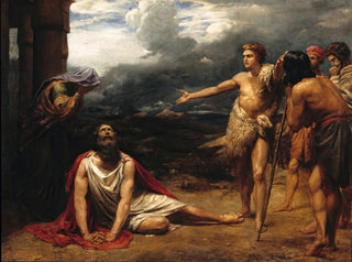 James Thomas Linnell - Job and the Messengers Job I 1321.webp