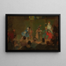 van een theatervoorstelling bij Prins Napoleon - James Tissot — ingelijst kunstwerk aan de muur