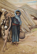 Agar quitte Abraham - James Tissot — weergave van het kunstwerk