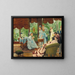 In het conservatorium - James Tissot — ingelijst kunstwerk aan de muur