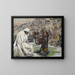 Jezus huilde - James Tissot — ingelijst kunstwerk aan de muur