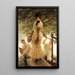 on the Thames - James Tissot — framed artwork on a wall