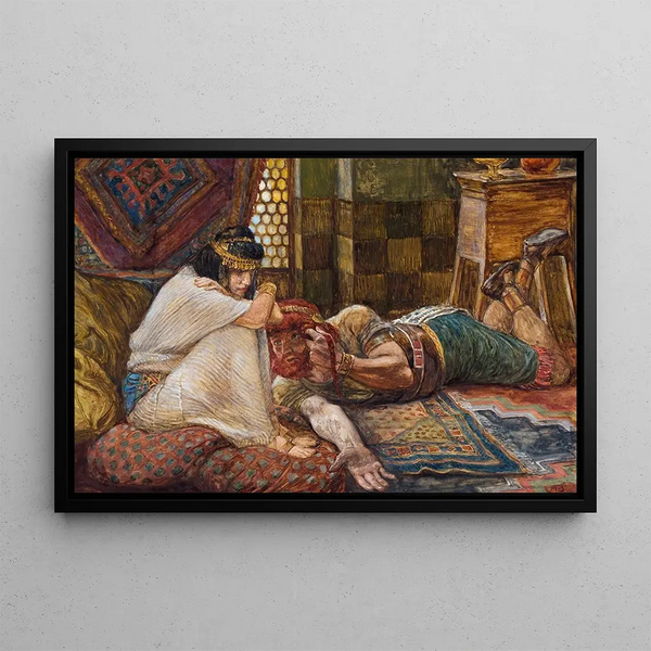 James Tissot - Samson Reveals His Secret to Delilah.webp