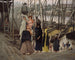 De verblijf in Egypte - James Tissot — weergave van het kunstwerk