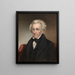 Andrew Jackson - James Tooley Jr. — ingelijst kunstwerk aan de muur