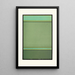 Exemple du petit intervalle dans les tons de couleur - James Ward — ingelijst kunstwerk aan de muur