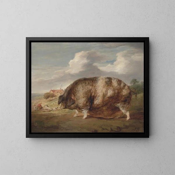 Point de Gloucestershire - James Ward — ingelijst kunstwerk aan de muur