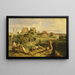 Château de Kenilworth, Warwickshire - James Ward — ingelijst kunstwerk aan de muur