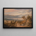 Landschap met boerderijen - James Ward — ingelijst kunstwerk aan de muur