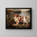 Portret van Dash, een favoriete springer, eigendom van Lady Frances Vane-Tempest - James Ward — ingelijst kunstwerk aan de muur