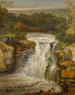 De watervallen van de Clyde na een overstroming - James Ward — weergave van het kunstwerk