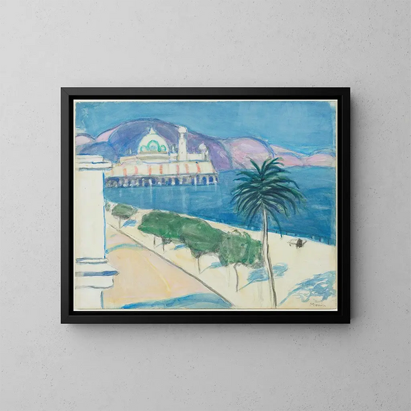 Casino aan de rand van de zee - James Wilson Morrice — ingelijst kunstwerk aan de muur