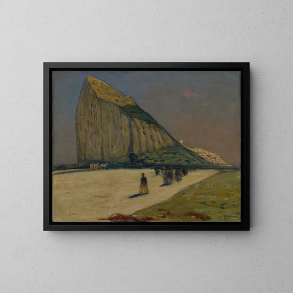 Gibraltar - James Wilson Morrice — ingelijst kunstwerk aan de muur