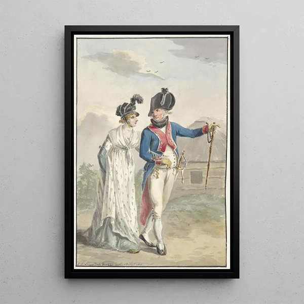 Jan Anthonie Langendijk - Bataafse officier der 1ste Halve Brigade 1801.webp