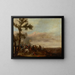 Slachtveld - Jan Asselijn — ingelijst kunstwerk aan de muur