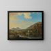 Berglandschap - Jan Asselijn — ingelijst kunstwerk aan de muur