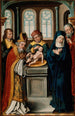 La Circoncision du Christ - Jan Baegert — weergave van het kunstwerk