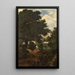 Landschap - Jan Baptist Martin Wans — ingelijst kunstwerk aan de muur