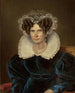Portrait painting of Wilhelmine, Queen of the Netherlands - Jan Baptist van der Hulst — artwork view
